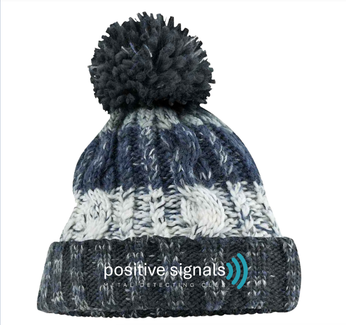 Positive Signals Metal Detecting Club Pompom Beanie