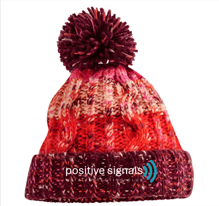 Positive Signals Metal Detecting Club Pompom Beanie
