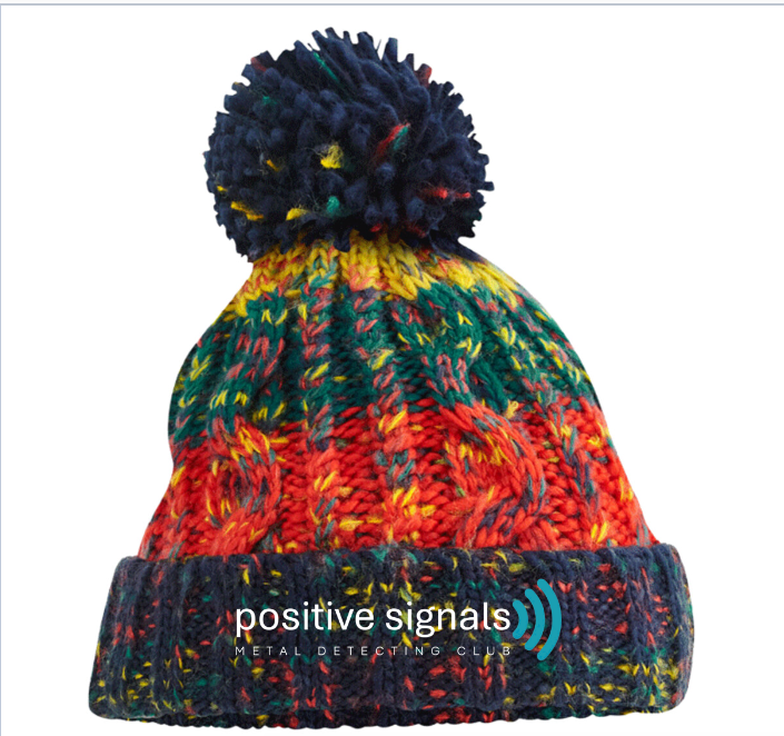 Positive Signals Metal Detecting Club Pompom Beanie