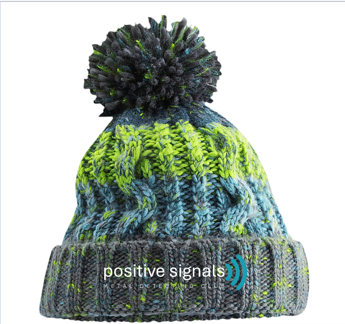 Positive Signals Metal Detecting Club Pompom Beanie
