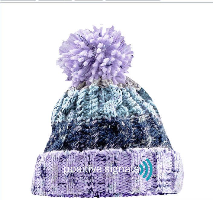 Positive Signals Metal Detecting Club Pompom Beanie