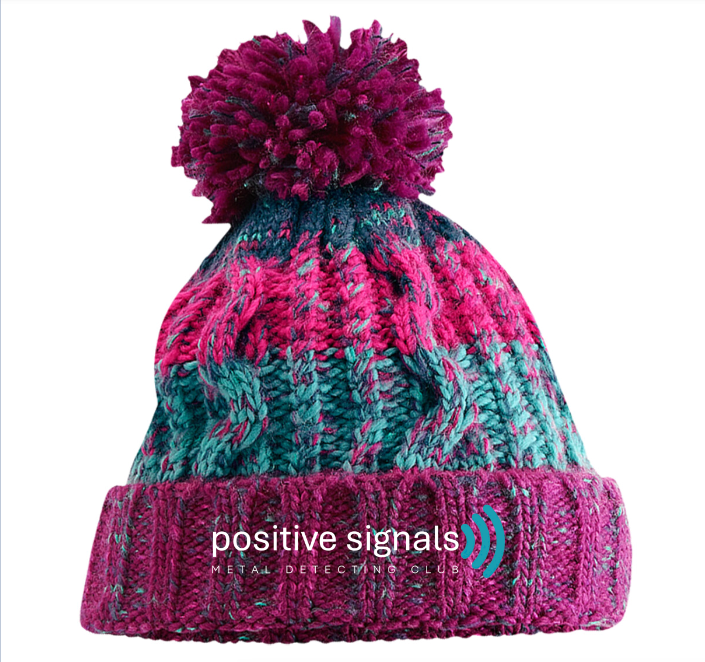 Positive Signals Metal Detecting Club Pompom Beanie