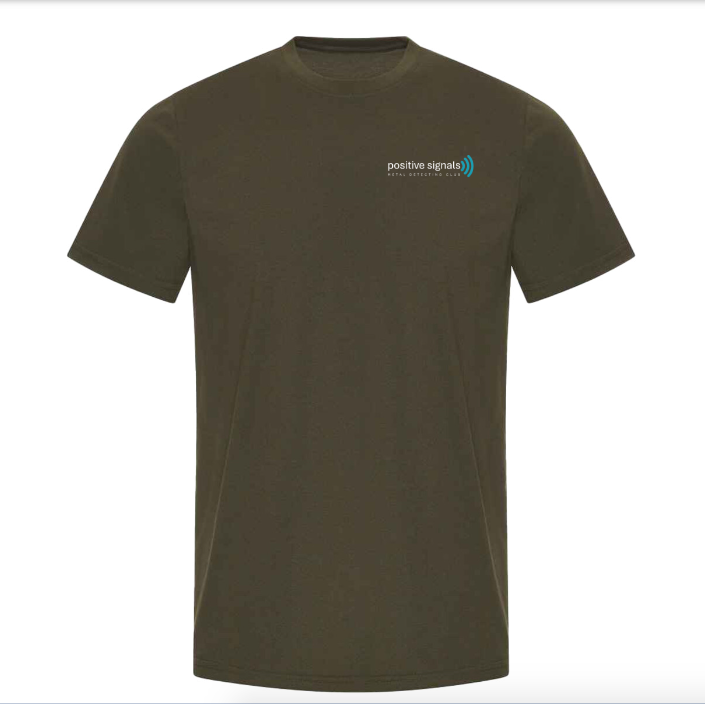 Positive Signals Metal Detecting Club T-shirt