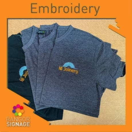 New embroidered workwear for NI Joinery