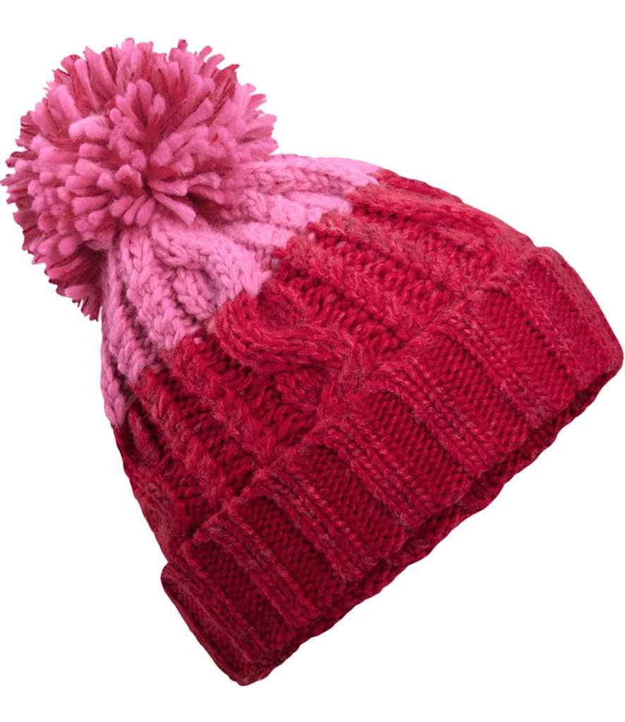 Beechfield Apres Beanie | Classic Red/True Pink