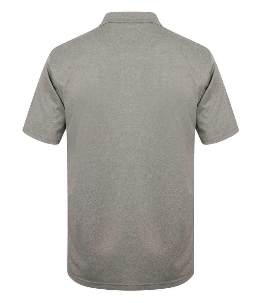 H475 Heather Grey Back