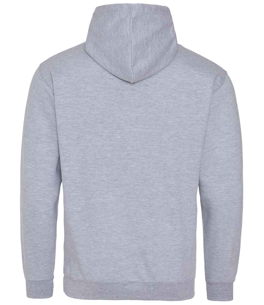 JH003 Heather Grey/Jet Black Back