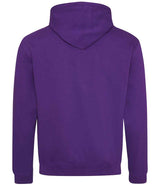 JH003 Purple/Heather Grey Back