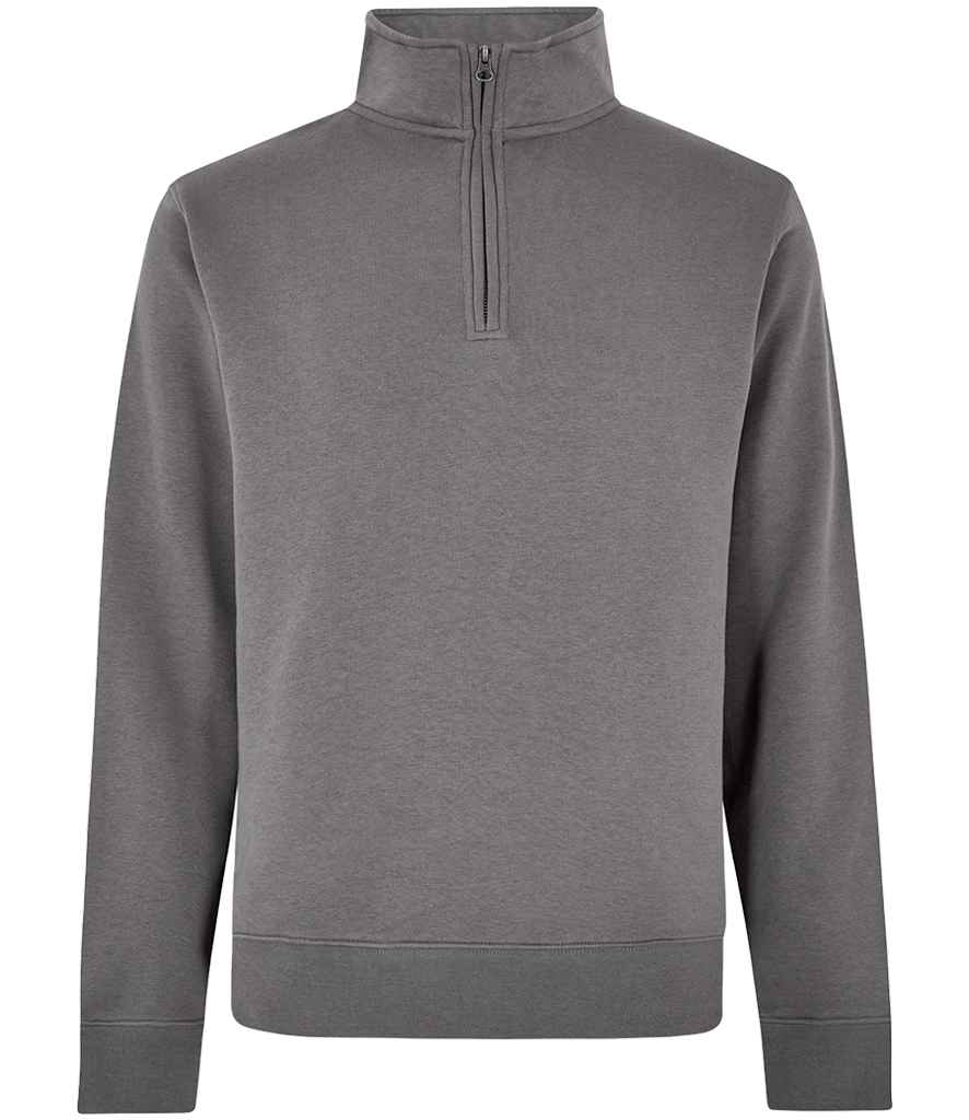 Kustom Kit 1/4 Zip Sweatshirt | Dark Grey