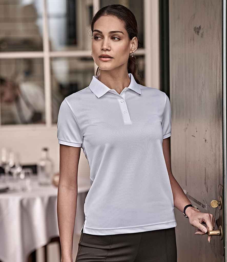 (ティー・ジェイズ) Tee Jays レディース Luxury Sport  ポロシャツ 半袖 トップス PC5256 (ダークグレー) 楽天市場】(ティー・ジェイズ) Tee Jays レディース Luxury