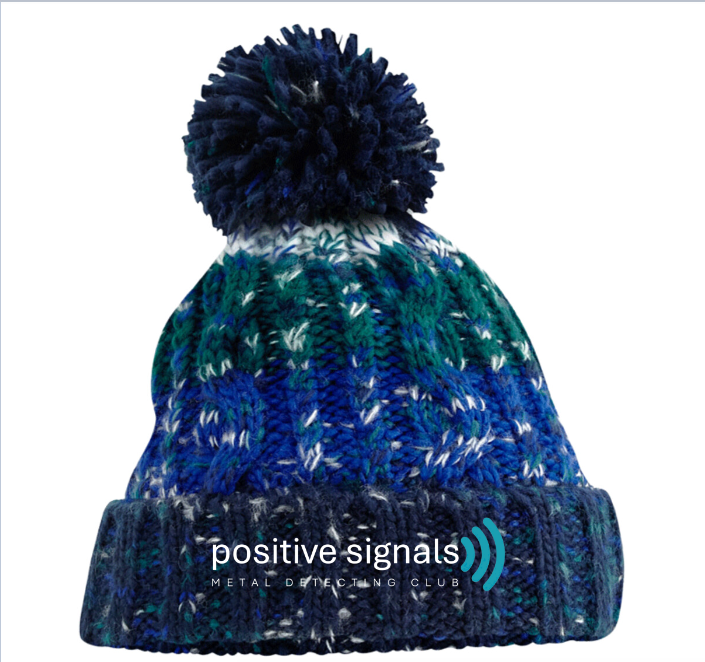 Positive Signals Metal Detecting Club Pompom Beanie