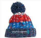 Positive Signals Metal Detecting Club Pompom Beanie