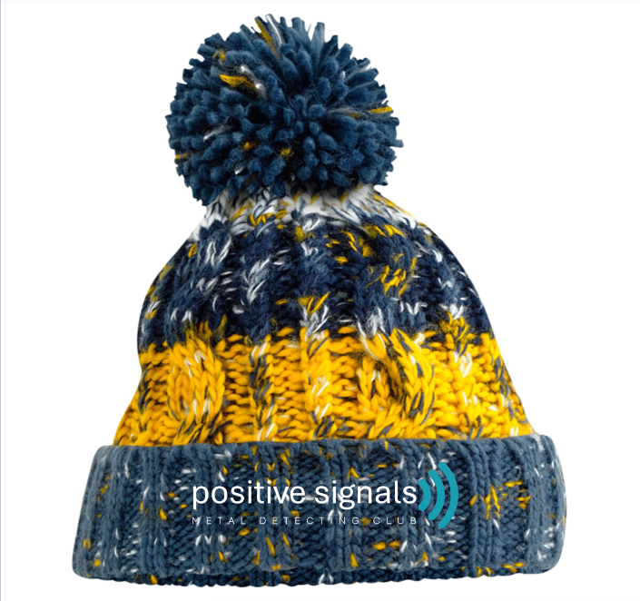 Positive Signals Metal Detecting Club Pompom Beanie