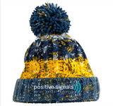 Positive Signals Metal Detecting Club Pompom Beanie