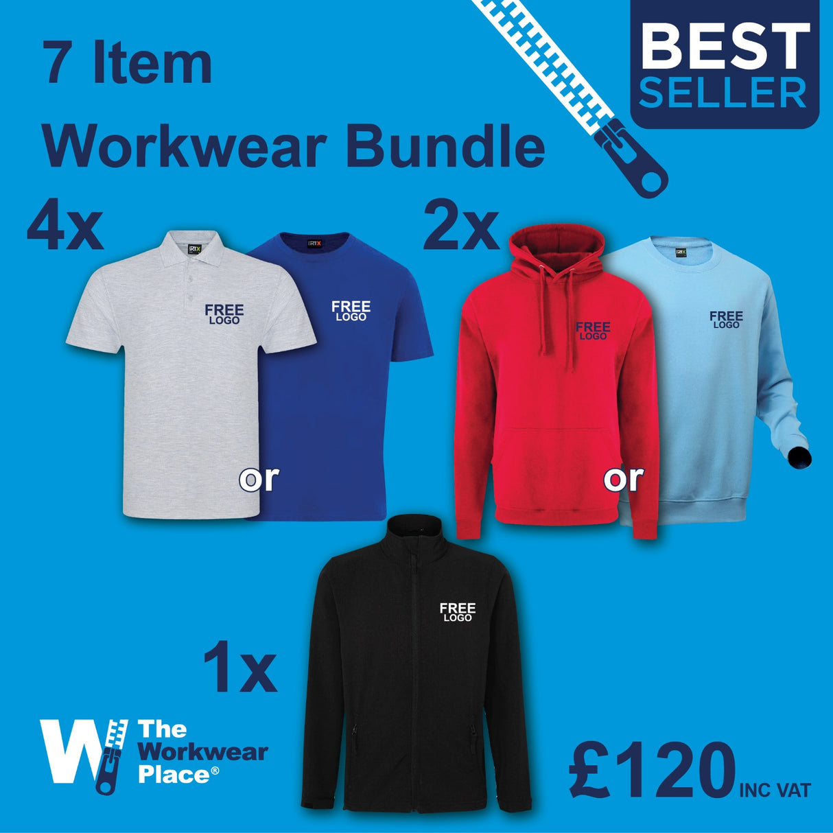 Workwear Bundle 1 - Our best selling Bundle